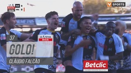 Liga Portugal Betclic: Farense vs V. Guimarães, Golo 1-0 Cláudio Falcão (2024-2025)