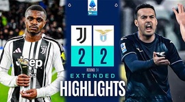Serie A: Juventus 2 - 2 Lazio (2025-2026)