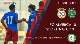 Juniores A S19 I Divisão: Alverca 0 - 3 Sporting (2022-2023)