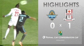 CAF Confederation Cup: Pyramids FC 0 - 1 Zanaco FC (2019-2020)