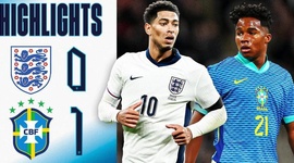 Amigáveis de seleções: Inglaterra 0 - 1 Brasil (2024)