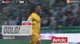 Liga Portugal Betclic: Sporting vs Boavista, Golo 0-1 Makouta (2023-2024)