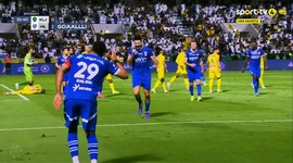 Pro League: Al-Khaleej vs Al Hilal, Golo 0-2 A. Mitrović (2024-2025)