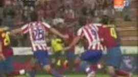 La Liga: Sporting Gijón 1-6 Barcelona (2008-2009)