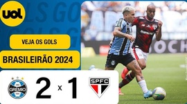 Brasileirão: Grêmio 2 - 1 São Paulo (2024)