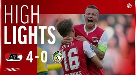 Eredivisie League: AZ 4 - 0 Fortuna Sittard (2023-2024)