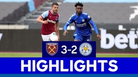 Premier League: West Ham 3 - 2 Leicester (2020-2021)