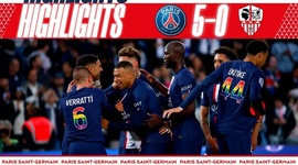 Ligue 1: PSG 5 - 0 Ajaccio (2022-2023)