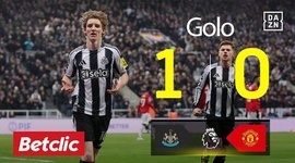 Premier League: Newcastle vs Man Utd, Golo 1-0 Gordon (2025-2026)