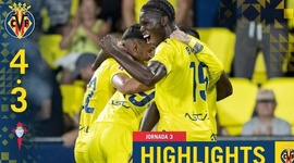 La Liga: Villarreal 4 - 3 Celta de Vigo (2024-2025)