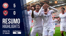 Liga Portugal 2 Meu Super: U. Leiria 5 - 0 Oliveirense (2024-2025)
