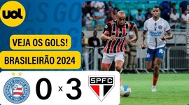 Brasileirão: Bahia 0 - 3 São Paulo (2024)