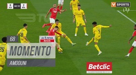 Liga Portugal Betclic: Benfica vs Sp. Braga, Jogada Amdouni, 68' (2024-2025)