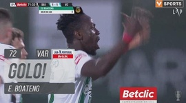 Liga Portugal Betclic: Rio Ave vs Vizela, Golo 1-1 E. Boateng (2023-2024)