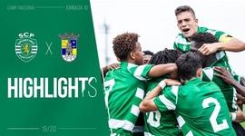 Juniores B S17: Sporting 4 - 0 Sintrense (2019-2020)