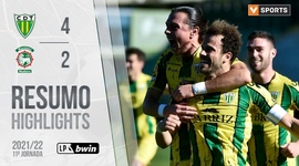 Liga Portugal Bwin: Tondela 4 - 2 Marítimo (2021-2022)