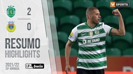 Liga Portugal Bwin: Sporting 2 - 0 Arouca (2021-2022)