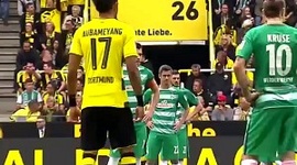 Bundesliga: Dortmund 4 - 3 Werder Bremen (2016-2017)