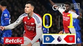 Premier League: Chelsea vs Arsenal, Golo 0-1 Martinelli (2024-2025)