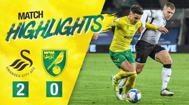 Championship: Swansea City 2 - 0 Norwich (2020-2021)