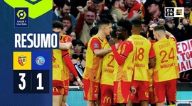 Ligue 1: Lens 3 - 1 Strasbourg (2023-2024)