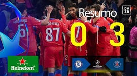 Liga Campeões: Chelsea 0 - 3 PSG (2025-2026)