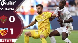 Super Ligi: Hatayspor 0 - 1 Kayserispor (2024-2025)