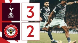 Premier League: Tottenham 3 - 2 Brentford (2023-2024)