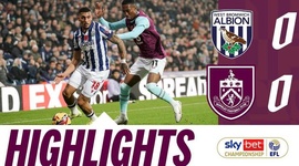 Championship: WBA 0 - 0 Burnley (2024-2025)