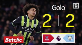 Premier League: Crystal Palace vs Man City, Golo 2-2 Rico Lewis (2024-2025)