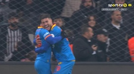 Super Ligi: Besiktas vs Göztepe Izmir, Golo 2-4 D. Tijanič (2024-2025)