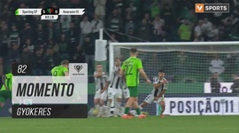 Taça de Portugal Generali Tranquilidade: Sporting vs Amarante, Jogada Gyokeres, 82' (2024-2025)