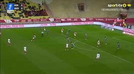 Ligue 1: Monaco vs Stade Brest, Golo 1-0 F. Balogun (2025-2026)