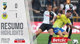 Liga Portugal Betclic: Farense 0 - 1 Arouca (2024-2025)