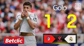 La Liga: Atlético Madrid vs Real Madrid, Golo 1-2 Arda Guler (2025-2026)