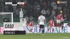 Taça de Portugal Generali Tranquilidade: Sporting vs Santa Clara, Caso Gyokeres, 92' (2024-2025)