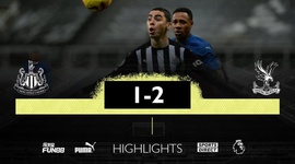 Premier League: Newcastle 1 - 2 Crystal Palace (2020-2021)