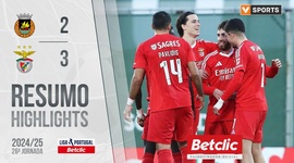 Liga Portugal Betclic: Rio Ave 2 - 3 Benfica (2024-2025)