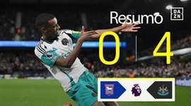 Premier League: Ipswich Town 0 - 4 Newcastle (2024-2025)