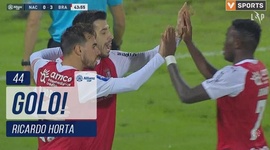 Allianz Cup: Nacional vs Sp. Braga, Golo 0-3 Ricardo Horta (2023-2024)