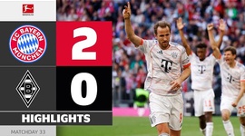 Bundesliga: Bayern München 2 - 0 Mönchengladbach (2024-2025)