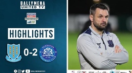 Premiership: Ballymena Utd 0 - 2 Glenavon FC (2024-2025)