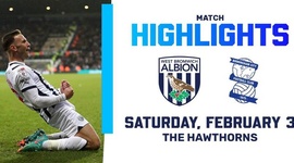 Championship: WBA 1 - 0 Birmingham (2023-2024)