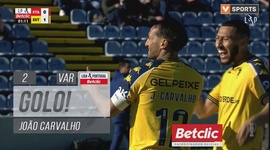 Liga Portugal Betclic: Santa Clara vs Estoril, Golo 0-1 João Carvalho (VAR) (2024-2025)