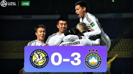 Super League: Surkhon Termez 0 - 3 Pakhtakor Tashkent (2024)