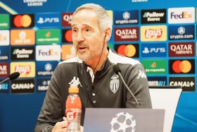 Hütter aponta necessidade de grande exibição do Mónaco para superar Benfica