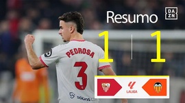 La Liga: Sevilla 1 - 1 Valência (2024-2025)