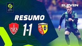 Ligue 1: Stade Brest 1 - 1 Lens (2022-2023)
