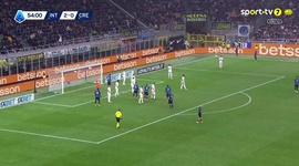 Serie A: Inter vs Cremonese, Golo 3-0 F. Dimarco (2025-2026)