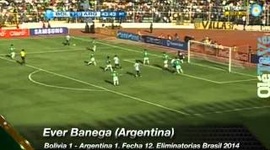 QF Mundial Am. Sul: Bolívia 1-1 Argentina (2014)